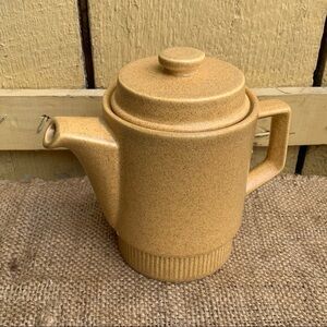 Vintage Mid Century Pfaltzgraff Mustard Coffee Pot